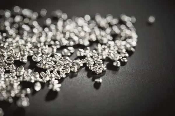Recycled silver