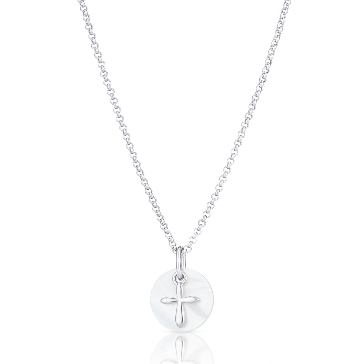 Hope Cross Necklace Sterling Silver Children's Jewelry Molly