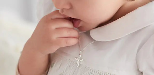 Silver & Gold Baby Necklaces
