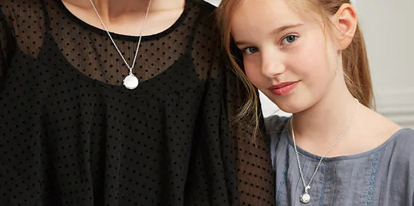 Girls wear lockets