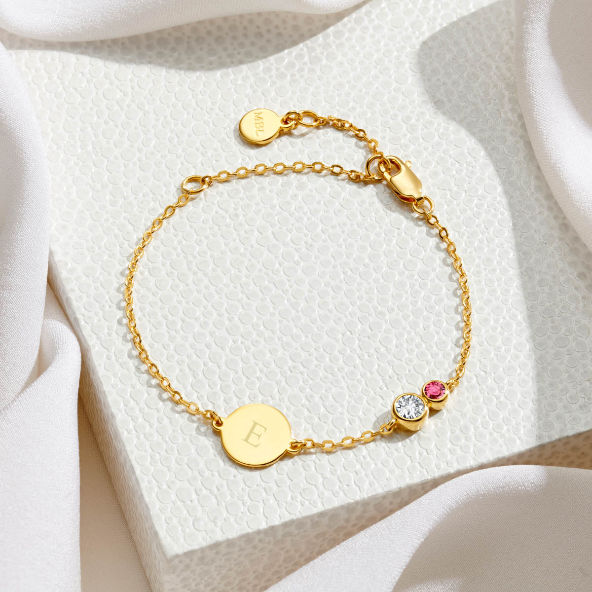 Forever Together Gold Vermeil Gemstone Bracelet Gift Set