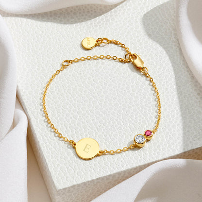 Forever Together Gold Vermeil Gemstone Bracelet Gift Set