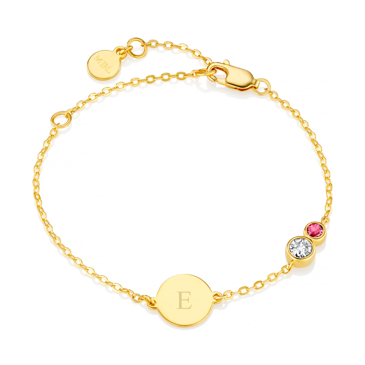 Forever Together Gold Vermeil Gemstone Bracelet Gift Set