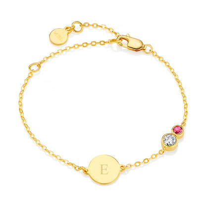 Forever Together Gold Vermeil Gemstone Bracelet Gift Set