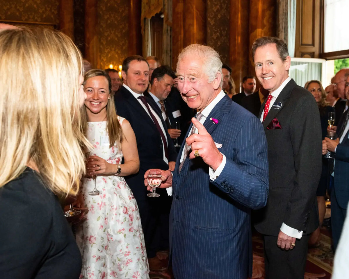 King Charles at The Kkings Award ceremony