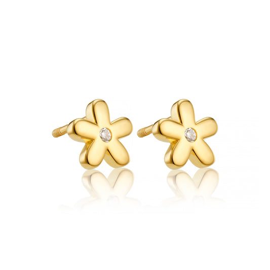 Gold Vermeil My Little Flower Earrings