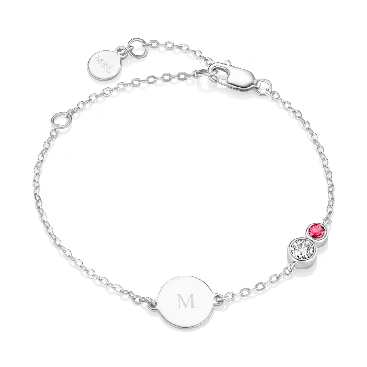 Forever Together Sterling Silver Gemstone Bracelet Gift Set