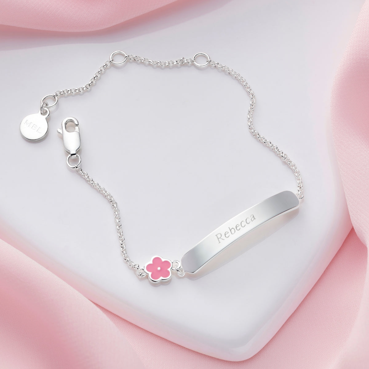 My Little Love Flower Identity Bracelet