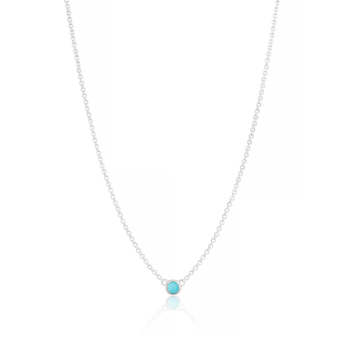 December Birthstone Turquoise Necklace
