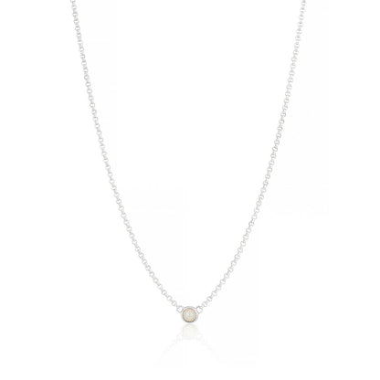 June Birthstone Pearl Necklace