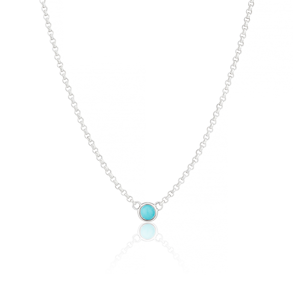 December Birthstone Turquoise Necklace