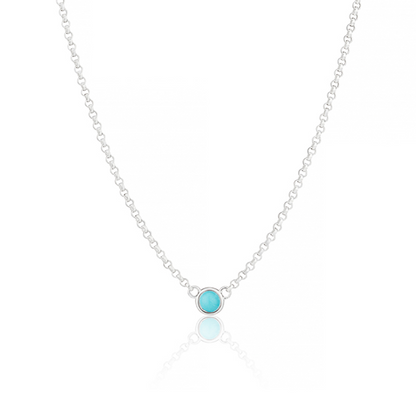 December Birthstone Turquoise Necklace