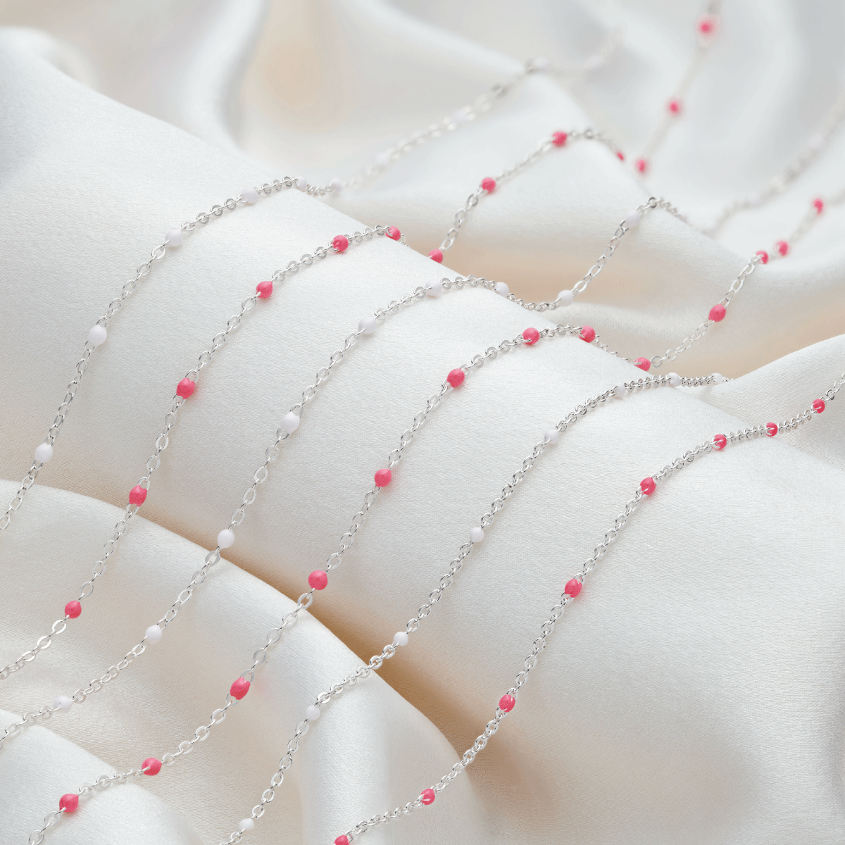 Little Treasure Pink Necklace - Sterling Silver