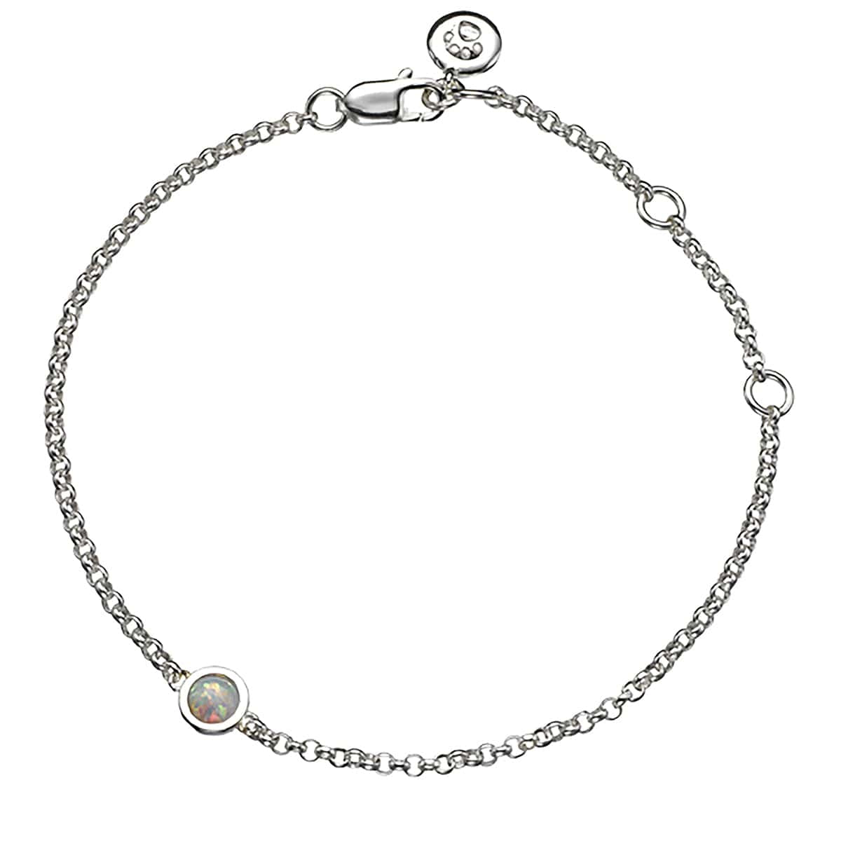 October Birthstone Opal Bracelet