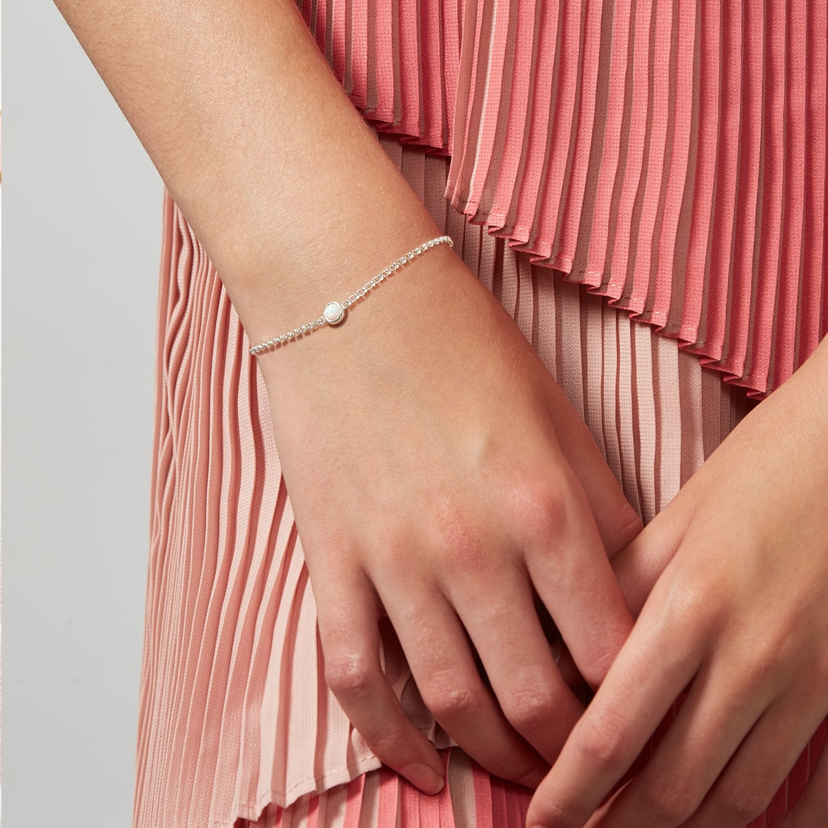 October Birthstone Opal Bracelet