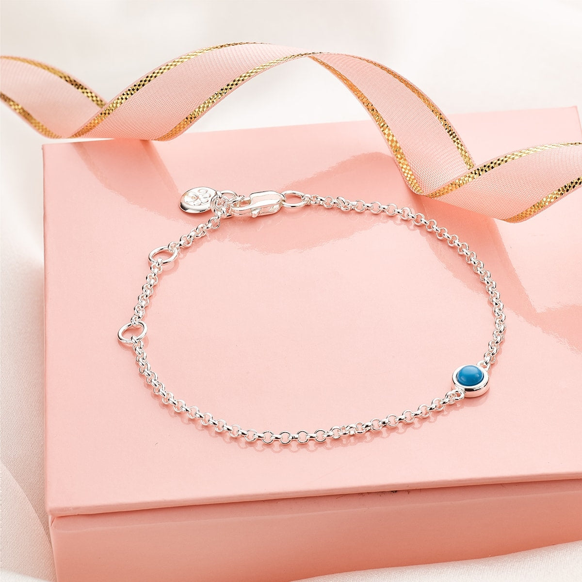 December Birthstone Turquoise Bracelet