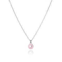 I Heart You Pink Pendant Necklace