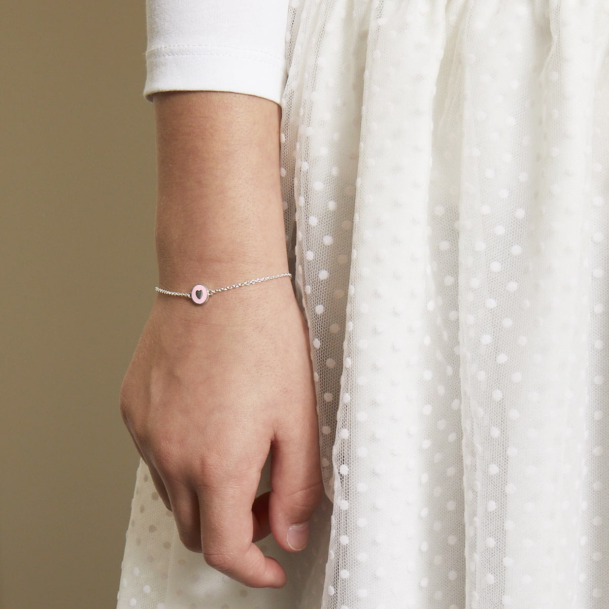 I Heart You Pink Bracelet