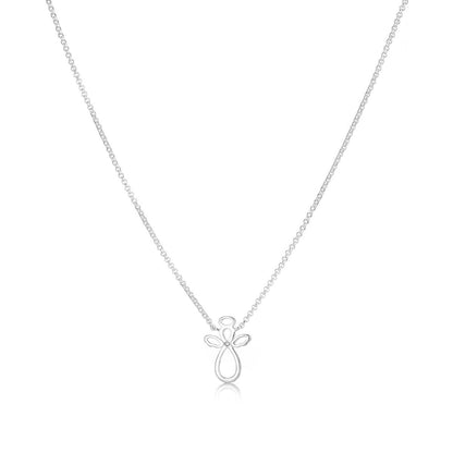 My Guardian Angel Diamond Necklace