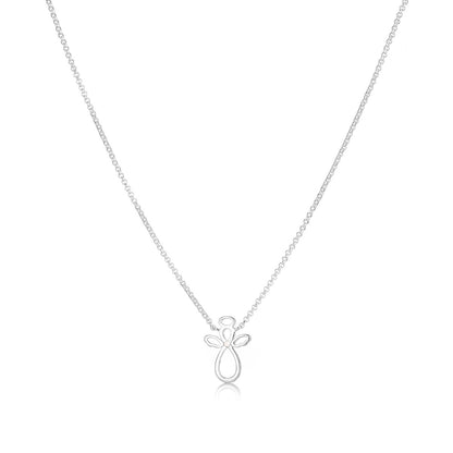 June Birthstone Guardian Angel Pearl Necklace
