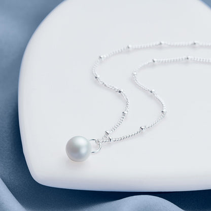 Confetti Pearl Necklace - Sterling Silver