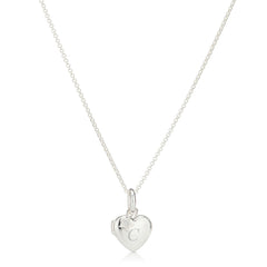 Personalized April Birthstone Diamond Locket Necklace