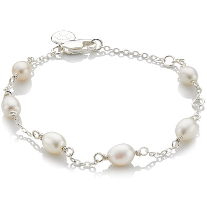Freshwater Pearl Station Bracelet