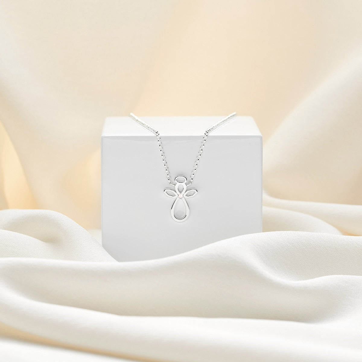 My Guardian Angel Pearl Necklace